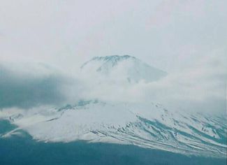 静岡県から見た富士山