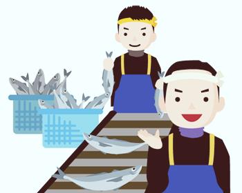 福岡は日本一の漁場新鮮なカキ魚介類