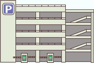 ららぽーと福岡立体駐車場