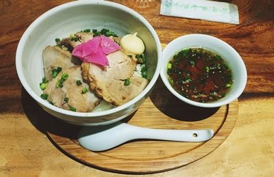 麵屋ARIGAメニューチャーシュー丼